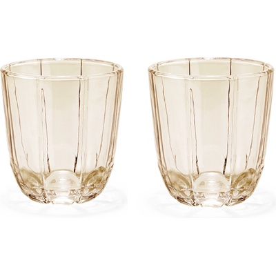 Holmegaard Чаши Lily 360 мл кафяво-карамелени 2 бр (4344403)