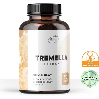 Sibi Tremella extrakt 500 mg 90 kapslí
