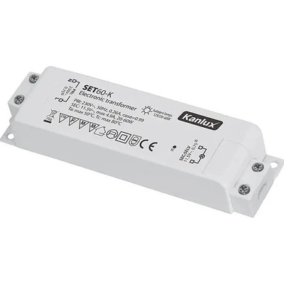Transformátor elektronický Kanlux SET 60-K /01425/