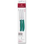Victorinox Комплект ножове SWISS CLASSIC 11 cm, комплект от 2 бр. , назъбени, зелен, пластмаса, Victorinox (VN678342C1)