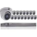 HIKVISION Комплект за видеонаблюдение 16 бр. 2Mpx HD камери и DVR