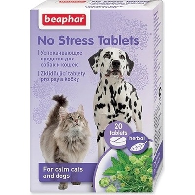 Beaphar Tablety No stress pre psy a mačky 20 ks