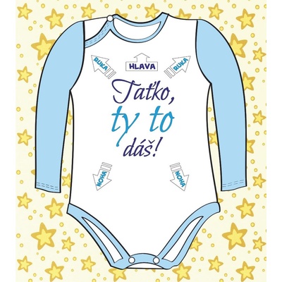 Vtipné body s nápisem “Taťko ty to dáš”
