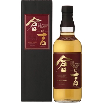 Kurayoshi Pure Malt Japanese Whisky 12y 43% 0,7 l (kazeta)