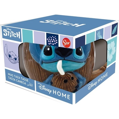 Stitch Hrnek 3D Kokos EPEE 420 ml