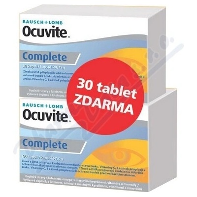 Bausch+lomb Ocuvite Complete 60+30 kapsúl