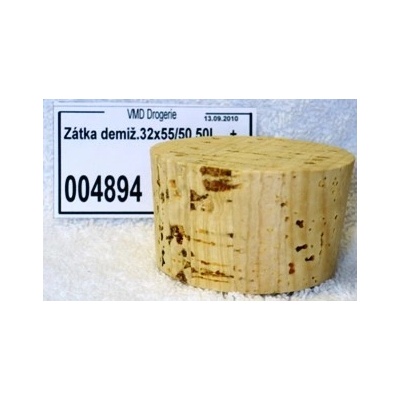 Korková zátka demižonová 32 x 55 x 50 mm, 50 l