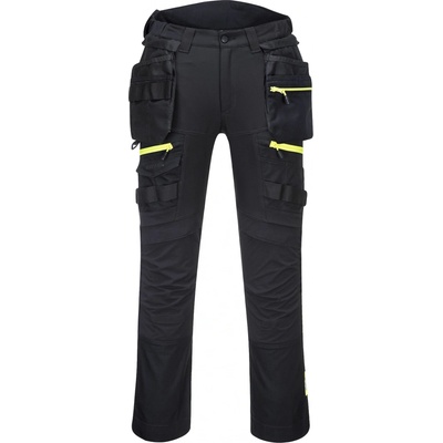 Portwest DX4 Holster Odnímateľné Softshell Nohavice DX450 cierna