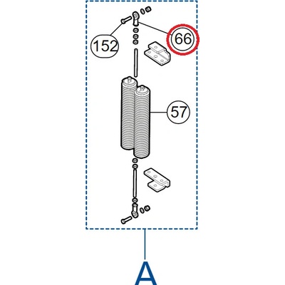 PMCTSD14A.4630 koncovka tyče M144 - samica pre LBAR a M7BAR