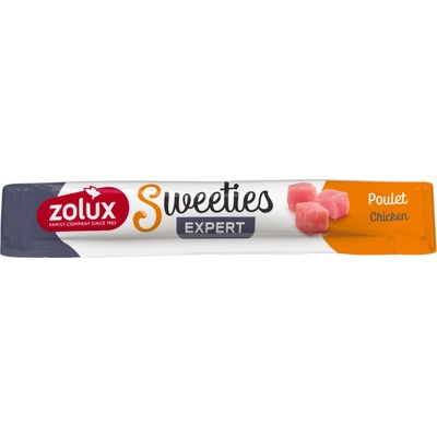 Zolux Pochúťka pes SWEETIES kuracie krém. tyčinka 14 g