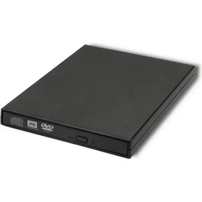Qoltec 51858 Външен DVD-RW рекордер |USB 2.0|Черен (5901878518589)