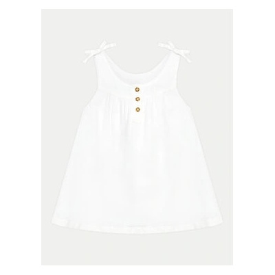 United Colors Of Benetton Лятна рокля 4BE7GV01C Бял Regular Fit (4BE7GV01C)