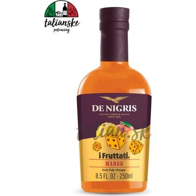 Dresing z vínneho octu a mangového pyré 250ml DE NIGRIS
