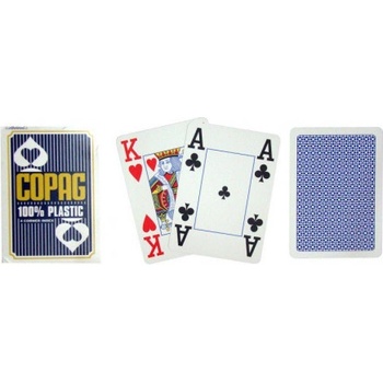 Cartamundi COPAG Poker Jumbo 4 rohy Blue