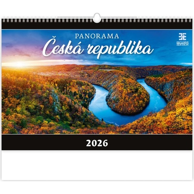 Panorama Česká republika nástěnný 2026 – Zboží Dáma