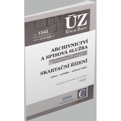 ÚZ 1542 Archivnictví