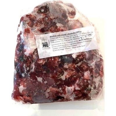 Barf me! Kachna celá mletá s brokolicí a špenátem 800 g