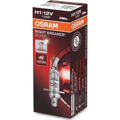 Osram Night Breaker Silver H1 P14,4S 12V 55W 64150NBS