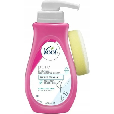 Veet Silky Fresh depilační krém pro suchou pokožku 400 ml