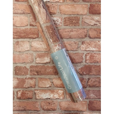 Vinylová tapeta na zeď Grandeco 53 cm x 10,05 m červená cihla