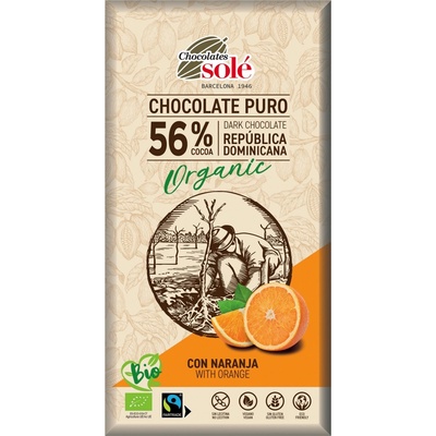 SOLÉ Bio hořká pomerančová 100 g