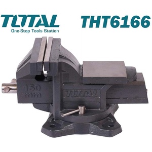 TOTAL Менгеме с въртяща основа, шлосерско, TOTAL THT6166, 150мм, 6", 1600kgs (UNI-04758)