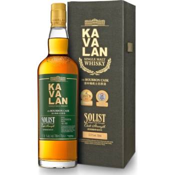 Kavalan Solist Bourbon 57,8% 0,7 l (holá láhev)