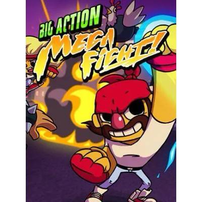 Игра Big Action Mega Fight! за PC Steam, Електронна доставка