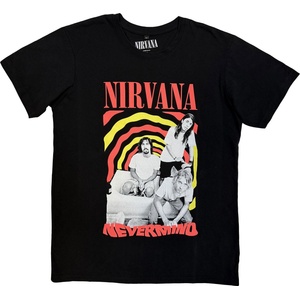 Nirvana Nevermind Bath Tub (Back Print) Carbon Black L Риза (NIRVCBN95MB03)