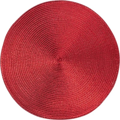 Podložka MagicHome pod tanier, 38 cm, červená