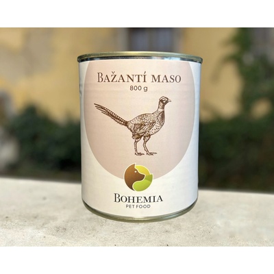 Bohemia Pet Food Bažantej mäso vo vlastnej šťave 800 g