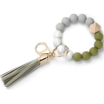 HARAHU Гривна cl-18741 - Тъмно Зелена kp18741 (cl-18741)