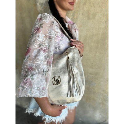 Laura Biaggi Zlatá kabelka na rameno DX-KB180-gold DB
