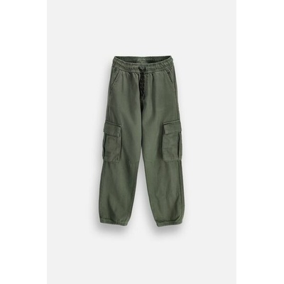 Coccodrillo Textilné cargo nohavice khaki