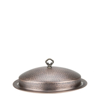 Image 1 of Horecano - Метално плато с капак 50x38, 5см овално RUSTIC-(HC-84248)(SG-86671(B)) (0184248)