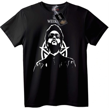 NOONEBRAND Тениска The Weeknd музика - 7XL, White