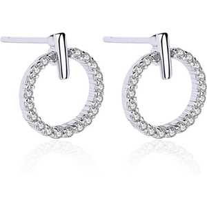 Silenti Jewelry Сребърни обеци "Кръговрат