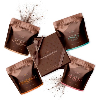 Cocosolis Luxury Coffee Scrub Box Ексфолиант за тяло дамски 280gr