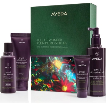 Aveda Holiday Full of Wonder: Invati Ultra Advanced Thickening Essentials коледен подаръчен комплект За коса