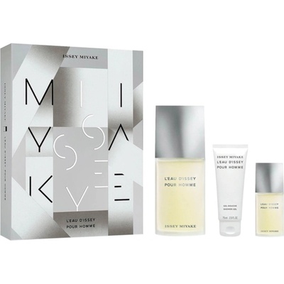 Issey Miyake L´Eau D´Issey Pour Homme Darčeková sada pánska toaletná voda 125 ml, miniaturka pánska toaletná voda 15 ml a sprchový gél 50 ml