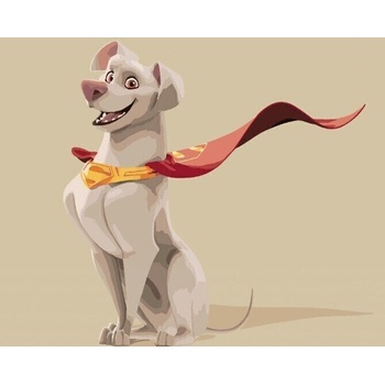 Zuty Рисуване по номера Sitting Krypto (DC League Of Super-Pets) (M10-050-040-606371)