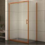 Inter Ceramic Душ кабина ICS 1505BR, Inter Ceramic, 100x80x185см, 6мм (1505BR)