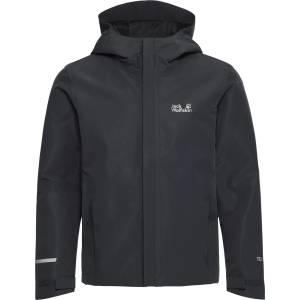 Jack Wolfskin Детско водоустойчиво яке Jack Wolfskin Kid's Haze 2L Jacket Waterproof jacket - Phantom - размер 116 (EU) (703-6906-0112)
