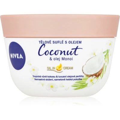 Nivea Coconut & Monoi Oil суфле за тяло 200ml