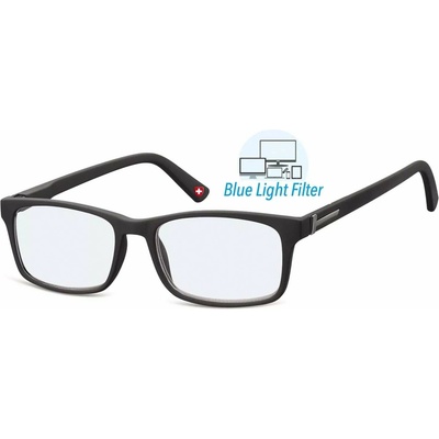 Montana Eyewear brýle na čtení a na počítač BLF73 černé