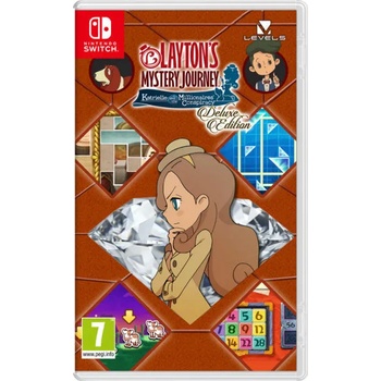 LEVEL-5 Layton's Mystery Journey Katrielle and the Millionaires' Conspiracy [Deluxe Edition] (Switch)