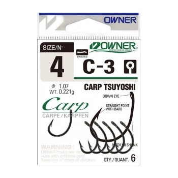 OWNER C-3 s očkem vel.4 6 ks