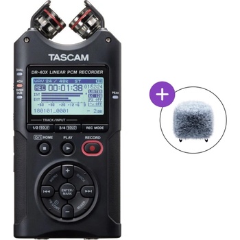 TASCAM DR-40X SET Джобен дигитален рекордер (DR-40X-SET)