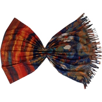 Image 1 of Двулицев дамски шал - Клод Моне - Водни лилии ver2