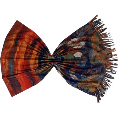 Двулицев дамски шал - Клод Моне - Водни лилии ver2